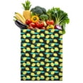 thumbnail image 1 of Cute Lemon Canvas Tote Bag – Reusable Grocery Bag with Vintage Yellow Fruit Print, Floral Design & Eco-Friendly Aesthetic for Summer and Everyday Use, 1 of 7