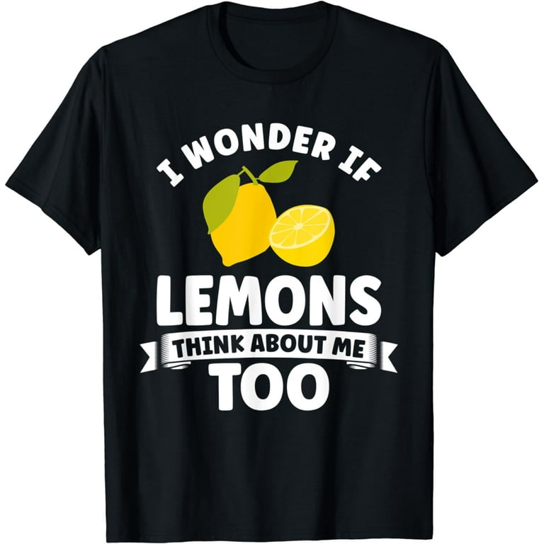 Cute Lemon T-Shirt For Men, Women, And Kids Cute Lemon T-Shirt For Men, Women, And Kids