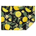 thumbnail image 1 of Cute Lemon Fruits Table Cloth,Wrinkle Resistant Table Cover with Polyester,Waterproof Reusable Table Cloths for Kitchen Picnic Party (Rectangle,60x84inch), 1 of 5