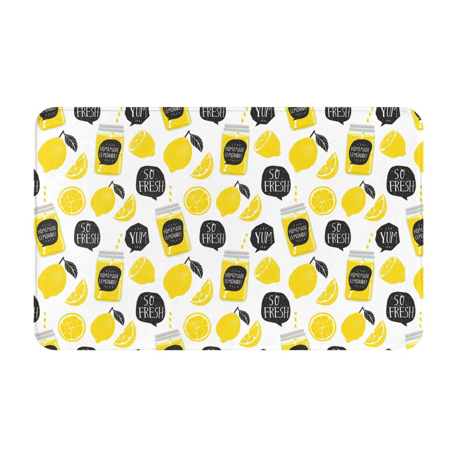 Cute Lemon Juice Door Mat for Indoor, Welcome Door Mats Front Entrance ...