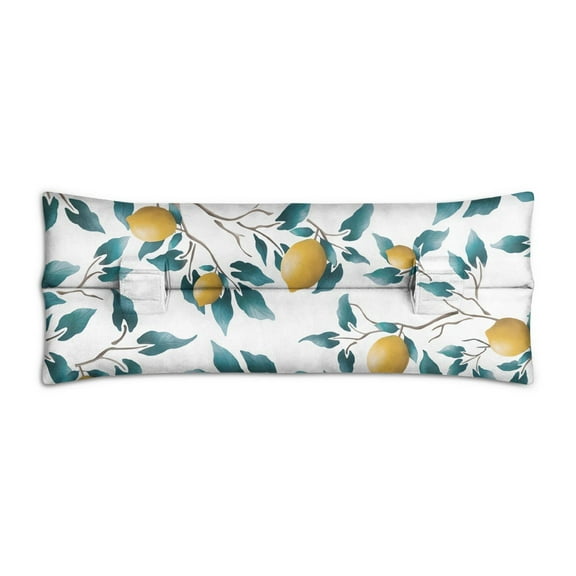 Cute Lemon Lover Seatbelt Pillow - Post-Surgery Mastectomy & Heart Surgery Recovery Cushion - Soft Vintage Car Travel Pillow