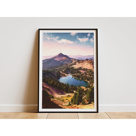 Cute Lemur in a Bathrobe Pink Bathroom Painting Modern Animal Art Print Poster Lemur Decor Funny Animal Poster - Poster Unframed