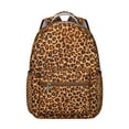 thumbnail image 1 of Cute Leopard Backpack Romantic Cheetah Print Design Polka Pattern Animal School Bag for Students, 1 of 6