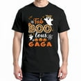 thumbnail image 1 of Cute Leopard Fab Boo Lous Gaga T-Shirt – Spooky Halloween Theme – Unisex Costume Wear, 1 of 6