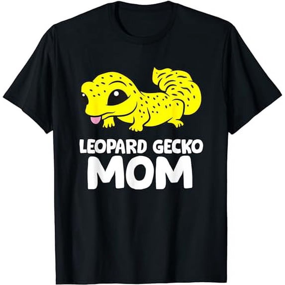 Cute Leopard Gecko Mom Reptile Gecko Animal Leopard Gecko T-Shirt