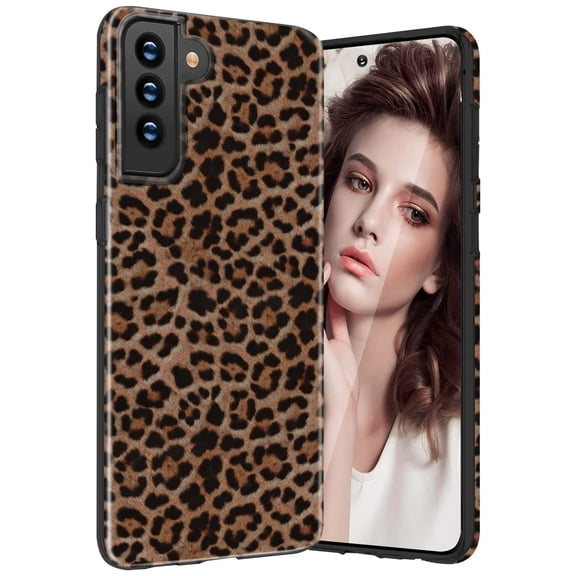 Cute Leopard Print Pattern Samsung Galaxy Note 20 Ultra Case Luxury Girl Female Fashion Slim Shockproof Water Resistant Soft TPU