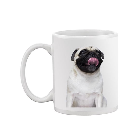 Cute Licking Pug Mug -Image by Shutterstock,