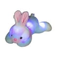 thumbnail image 1 of Cute Light up Plush Bunny Rabbit Stuffed Animal Rabbit Plush Toy Glow in The Dark Bedtime Companion Easter Bunny Gift for Kids, 14in, 1 of 6