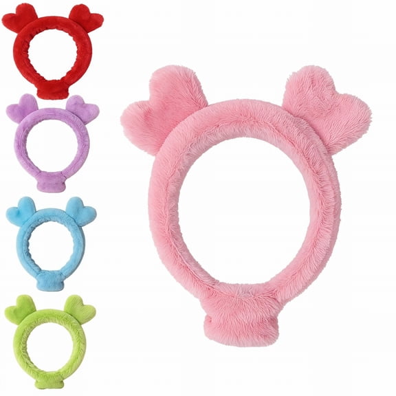 Cute Lightstick Plush Cover, Light Stick Lamp Sleeve & Headband Decor, Soft Plush Lamp Cover, Pink