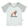 thumbnail image 1 of Cute Like Mom Cool Like Dad Funny T shirt For Baby, Newborn Babies Animal Giraffe T-shirts, Infant Tops, 0-24M Kids Graphic Tees Clothing (Short Gray Raglan T-shirt, 0-6 Months), 1 of 4