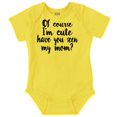 thumbnail image 1 of Cute Like Mom New Daughter Adorable Bodysuit Jumper Girls Infant Baby Brisco Brands 6M, 1 of 1