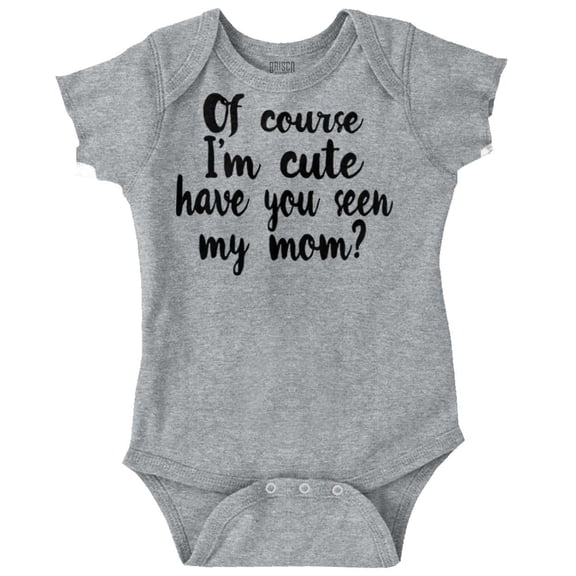 Cute Like Mom New Daughter Adorable Bodysuit Jumper Girls Infant Baby Brisco Brands 6M