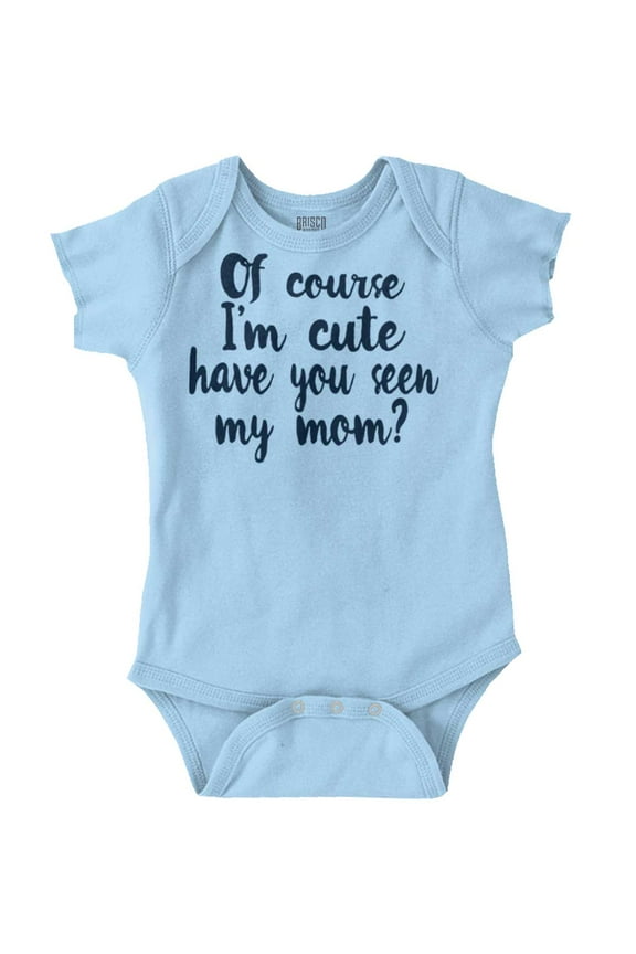 Cute Like Mom New Daughter Adorable Bodysuit Jumper Girls Infant Baby Brisco Brands NB