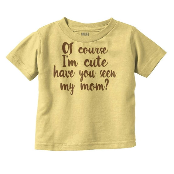 Cute Like Mom New Daughter Adorable Youth T Shirt Tee Girls Infant Toddler Brisco Brands 5T