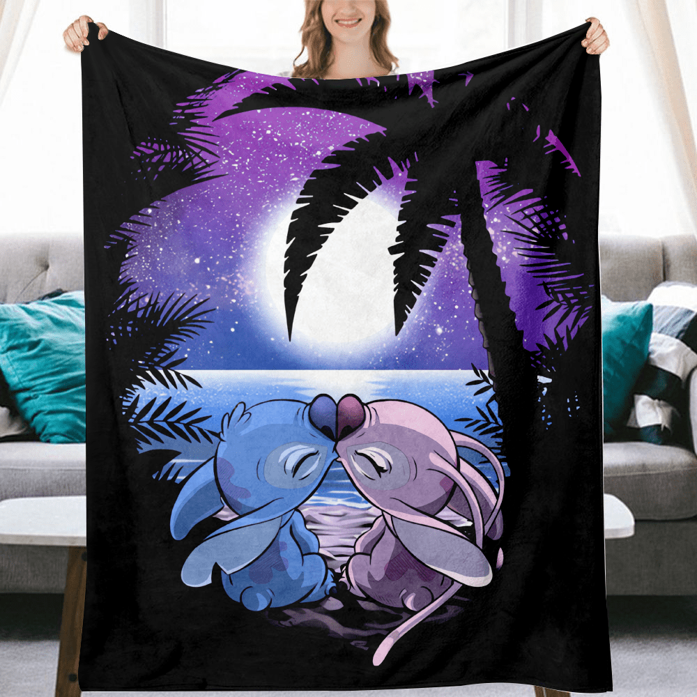 Lilo & Stitch Tapestry for Bedroom,Lilo & Stitch Living Room Home Decor for  Party Home Christmas Wall Decoration/XL-200*150cm