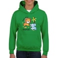 thumbnail image 1 of Cute Lion And Elephant Hoodie Juniors -Image by Shutterstock,  Large, 1 of 4