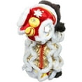 thumbnail image 1 of Cute Lion Dog Costume with Beast Horn for Halloween Chinese New Year - Pet Clothes for Small Medium Dogs - Lion Dragon Dance Clothing for Halloween, Christmas and Cosplay, 1 of 8