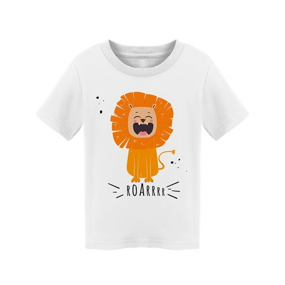 Cute Lion Roar T-Shirt Toddler -Image by Shutterstock,  2 Toddler