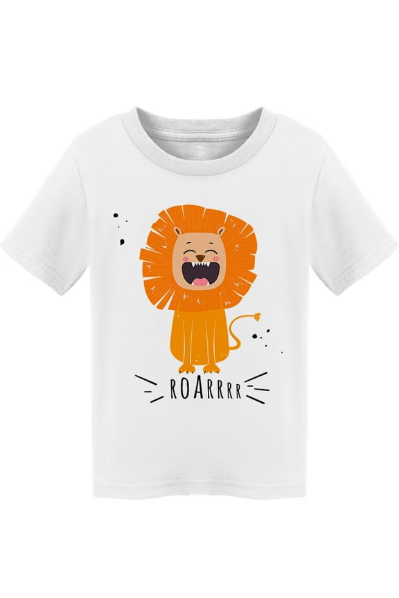Cute Lion Roar T-Shirt Toddler -Image by Shutterstock, 2 Toddler