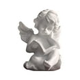 thumbnail image 1 of Cute Little Angel Statue Elegant Home Desktop Ornament for Indoor Outdoor Garden Idea, 1 of 5