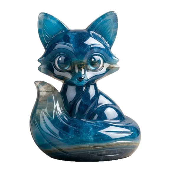 Cute Little Animal Ornaments Decorative Figurines Handcrafted Sculptures for Home Office Desk Bookshelf, Thoughtful Gift for Lovers Friends, Unique Artistic Decoration