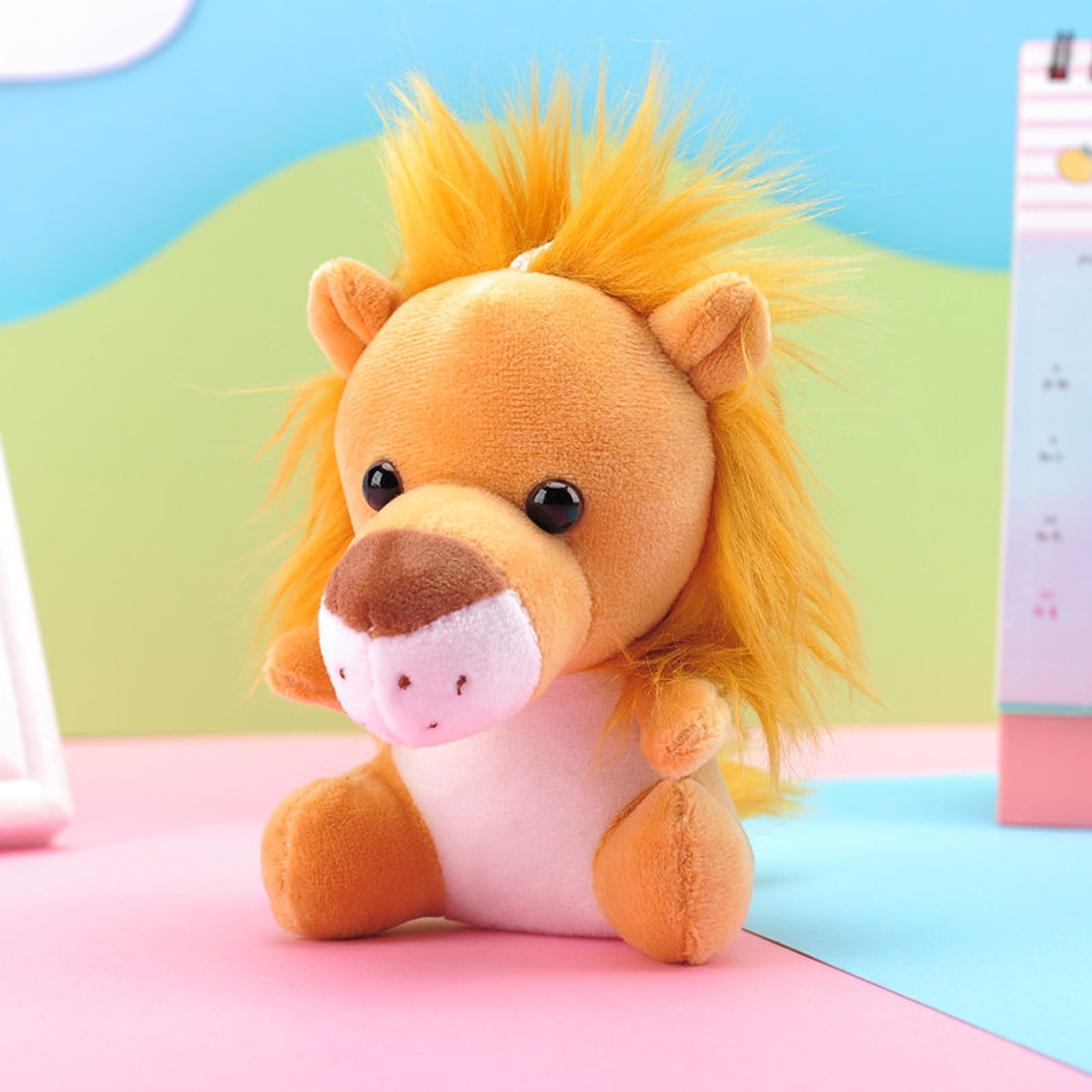 Cute Little Animal Plush Toy Giraffe Tiger Leopard Plush Toy Animal