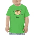 thumbnail image 1 of Cute Little Bear Face T-Shirt Toddler -Image by Shutterstock,  2 Toddler, 1 of 4