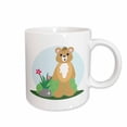 thumbnail image 1 of 3drose, Cute Little Bear Standing Outside, 11oz Mug, 1 of 6