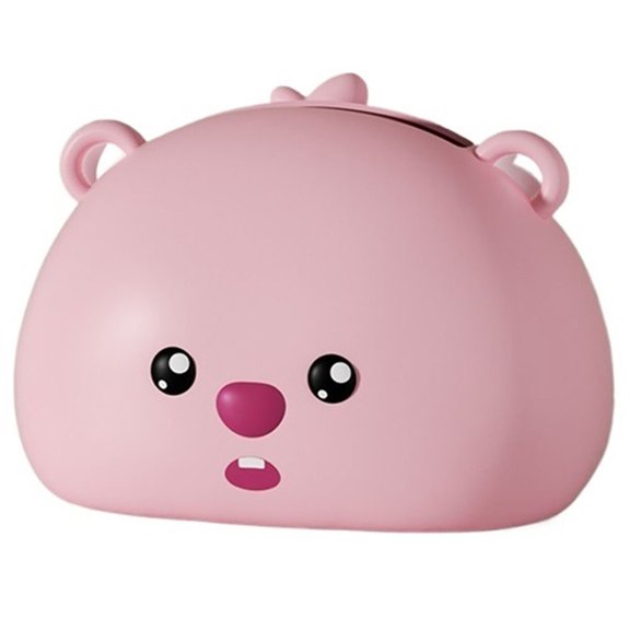 Cute Little Beaver Tissue Box Dispenser - Adorable Tissue Holder for Home, Car, Bathroom, Kitchen, and Office