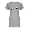 thumbnail image 1 of Cute Little Bees Shaped Tee Women's -Image by Shutterstock, 1 of 2