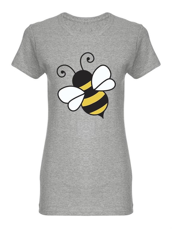 Cute Little Bumblebee T-Shirt Women -Image by Shutterstock, Female x-Large