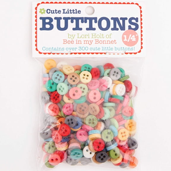Lori Holt Cute Little Buttons 1/4in 300ct