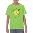 thumbnail image 1 of Cute Little Cat Face T-Shirt Juniors -Image by Shutterstock,  Small, 1 of 4