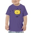 thumbnail image 1 of Cute Little Cat Face T-Shirt Toddler -Image by Shutterstock,  3 Toddler, 1 of 4