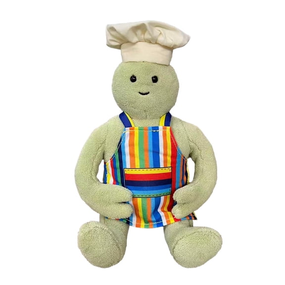 Cute Little Chef Plush Toy, Soft Stuffed Doll with Chef Hat Design, Cozy Decorative Plush Figure, Creative Gift Plush for All Ages, Home Desk Sofa Display