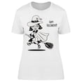 thumbnail image 1 of Cute Little Child Halloween T-Shirt Women -Image by Shutterstock, Female Large, 1 of 2