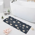 thumbnail image 1 of Cute Little Daisy Bath Mat 39x20 Non-Slip Bathroom Rugs Absorbent Soft Plush Quick Dry for Tub Shower Kitchen Home Decor, 1 of 8