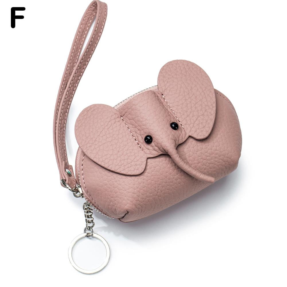 Round Coin Purse Cute Keychain Purchase Cartoon Molle Pouch