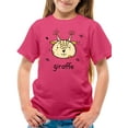 thumbnail image 1 of Cute Little Giraffe Face T-Shirt Juniors -Image by Shutterstock,  x-Small, 1 of 4