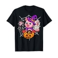 thumbnail image 1 of Cute Little Halloween Pigs T-Shirt Funny Trick Or Treat Pig T-Shirt, 1 of 5