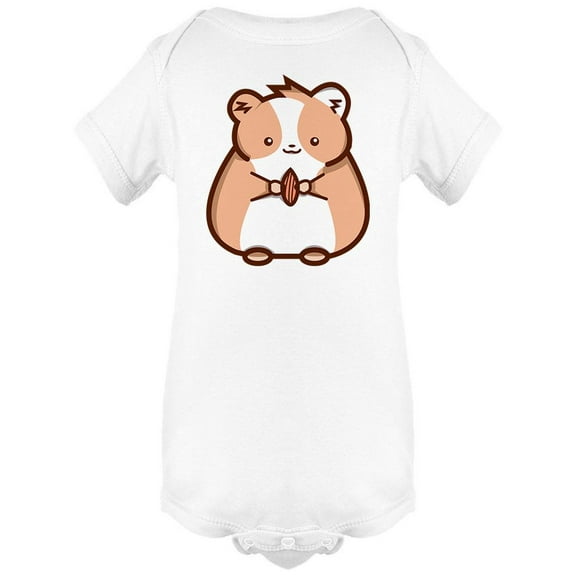 Cute Little Hamster. Bodysuit Infant -Image by Shutterstock, 24 Months