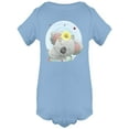 thumbnail image 1 of Cute Little Koala Sleeping Bodysuit Infant -Image by Shutterstock,  Newborn, 1 of 2