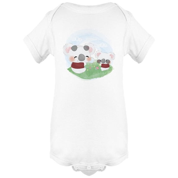 Cute Little Mom And Son Bodysuit Infant -Image by Shutterstock, Newborn