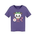 thumbnail image 1 of Cute Little Panda Girl T-Shirt Toddler -Image by Shutterstock,  5 Toddler, 1 of 2