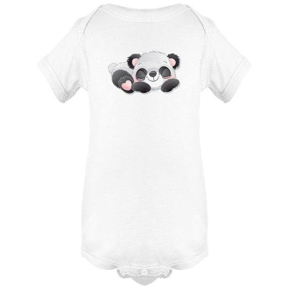 Cute Little Panda Graphic Bodysuit Infant -Image by Shutterstock, Newborn