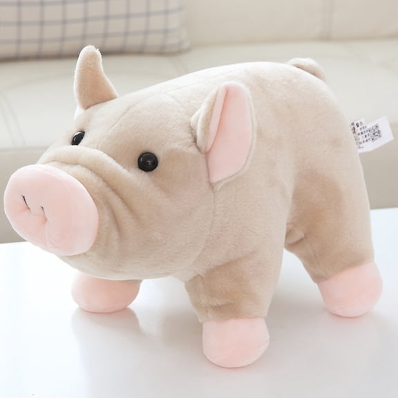 Cute Little Pig Plush Toy - Assorted Colors Soft Cuddly Stuffed Animal High-Quality Pig Toy for Kids Children Birthday Holiday Gift Bedtime Companion