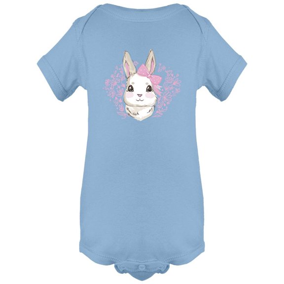 Cute Little Rabbit Design Bodysuit Infant -Image by Shutterstock,  24 Months