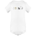 thumbnail image 1 of Cute Little Rabbits Set Bodysuit Infant -Image by Shutterstock,  24 Months, 1 of 2