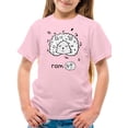 thumbnail image 1 of Cute Little Ram Face T-Shirt Juniors -Image by Shutterstock,  x-Small, 1 of 4