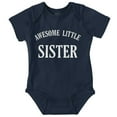 thumbnail image 1 of Cute Little Sister Younger Sibling Bodysuit Jumper Girls Infant Baby Brisco Brands 24M, 1 of 6